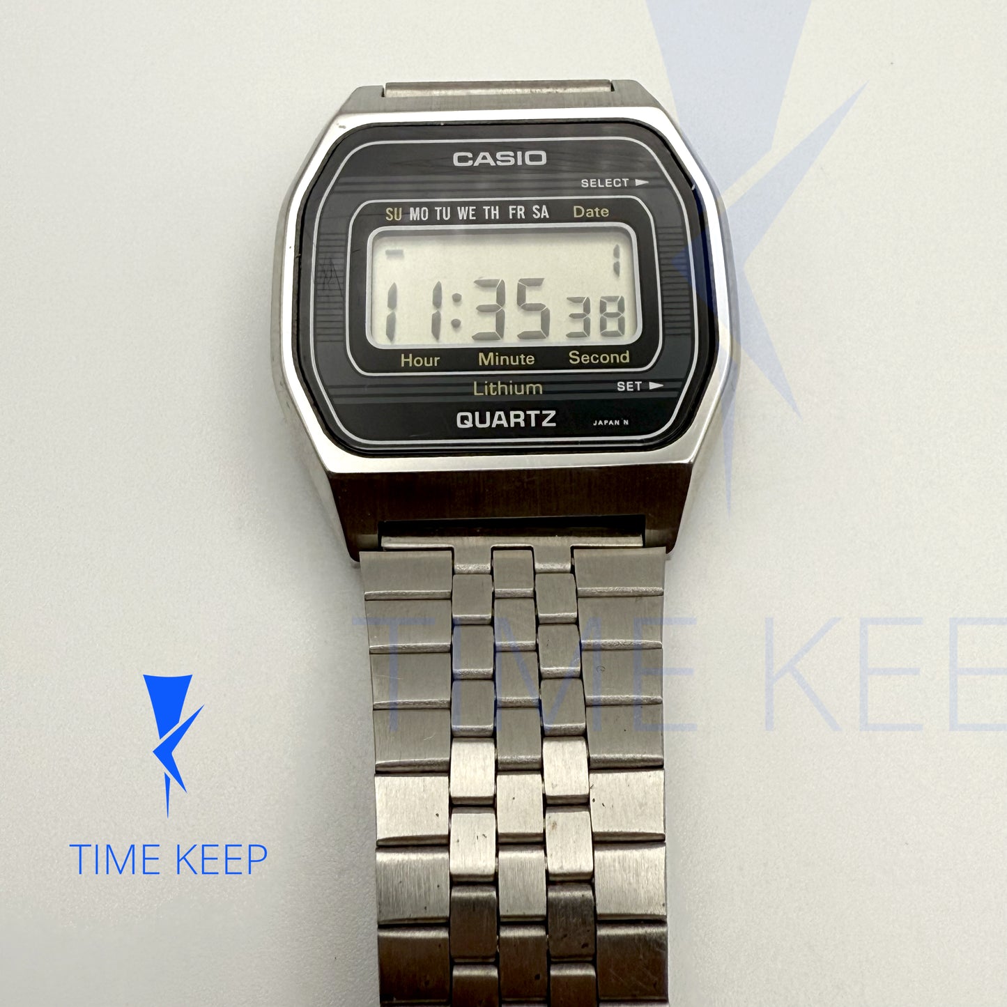 Vintage 1980s Casio B815-155 Digital Watch