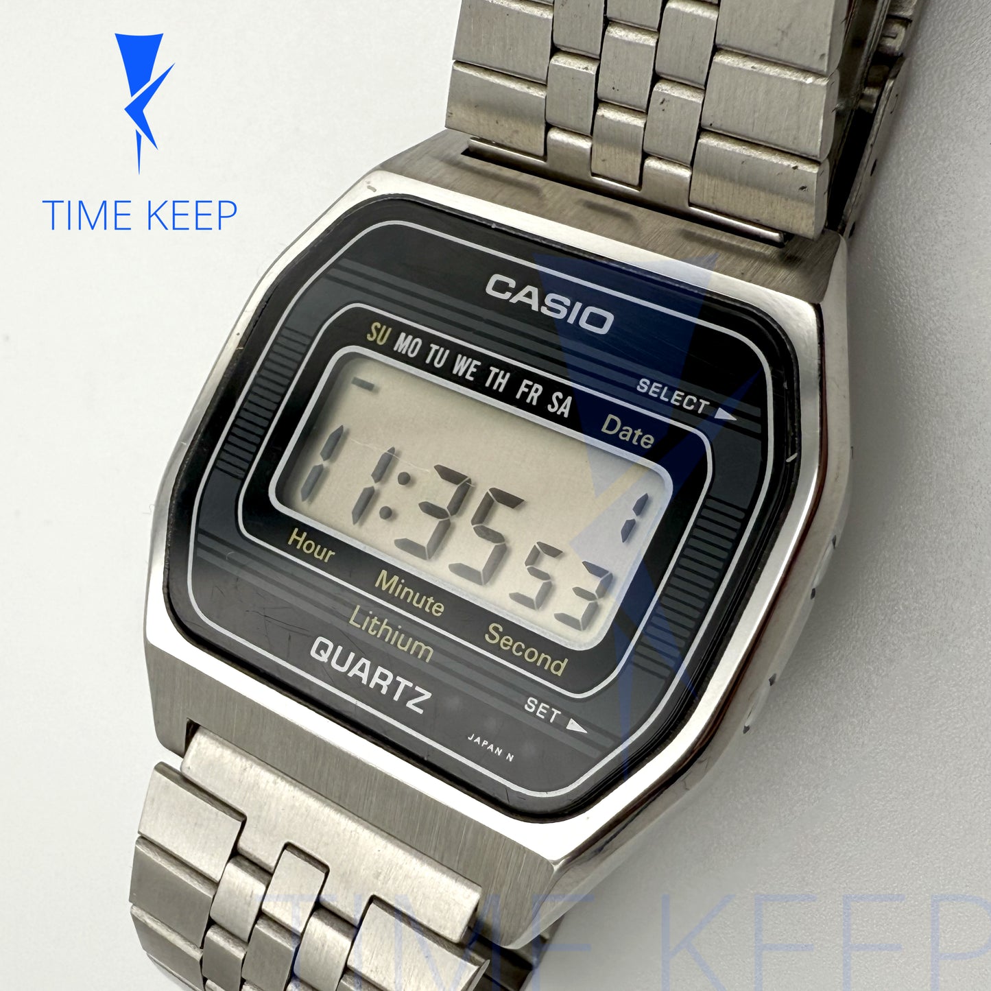 Vintage 1980s Casio B815-155 Digital Watch