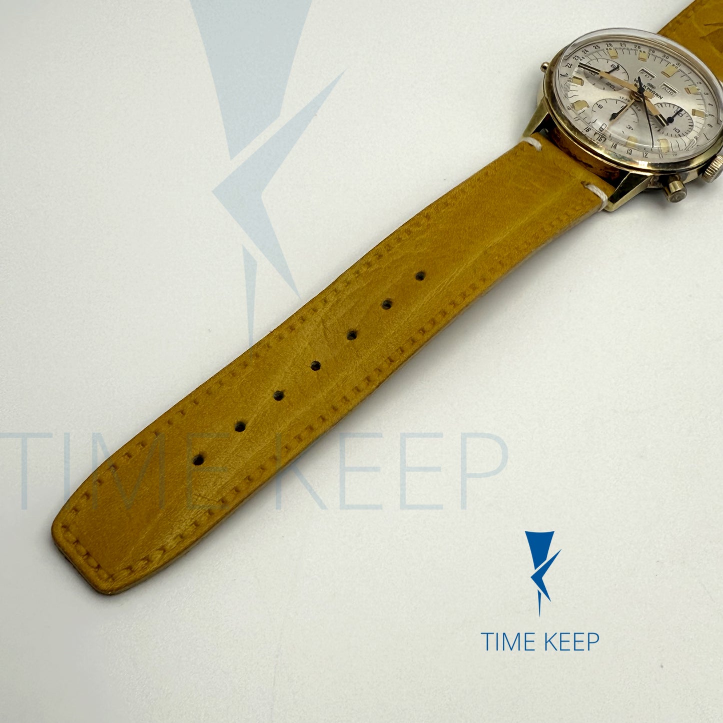 Vintage Wakmann Chronograph Triple Date Valjoux 730