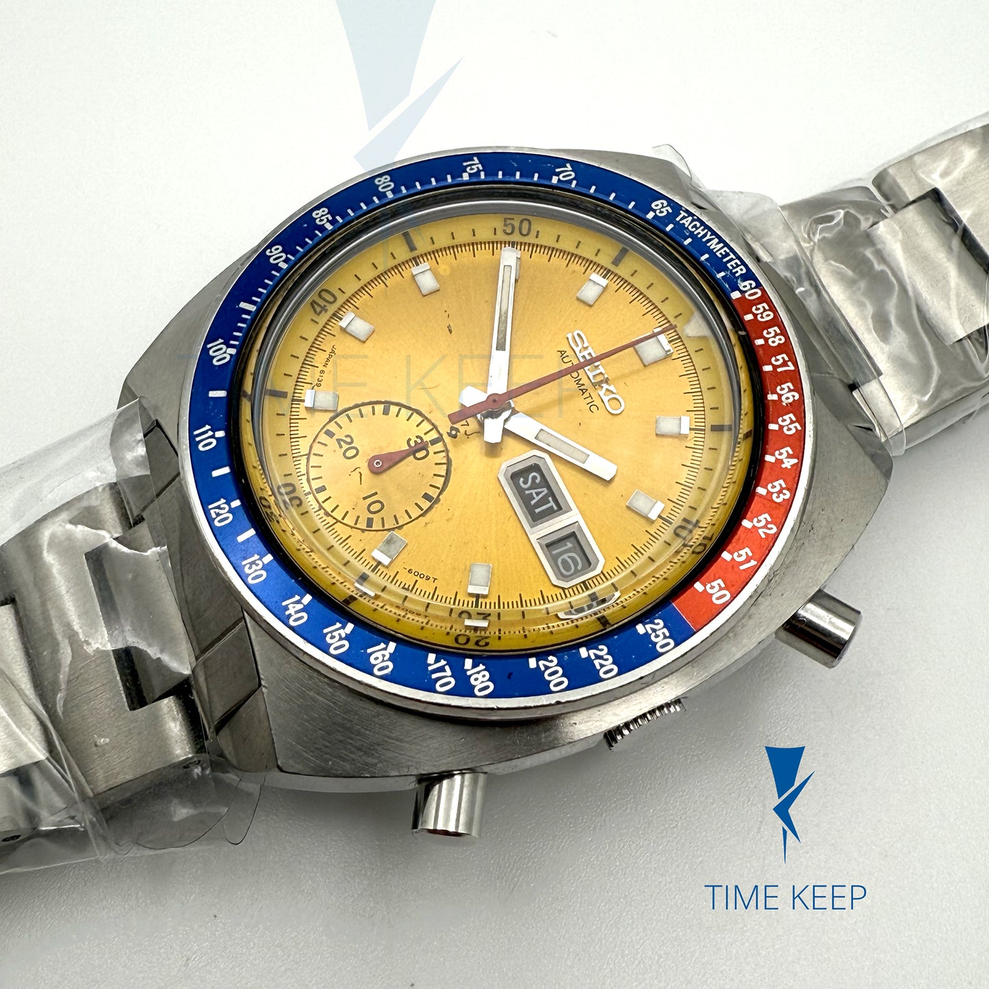Vintage Seiko "Pogue" 6139-6005 Chronograph Day-Date