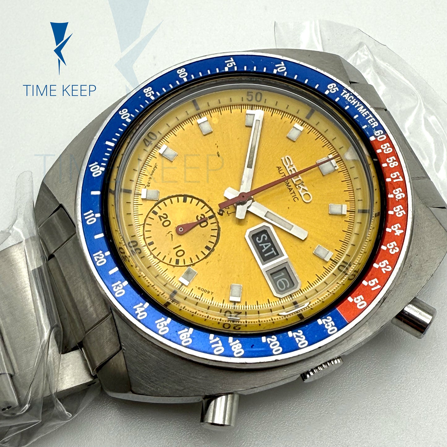 Vintage Seiko "Pogue" 6139-6005 Chronograph Day-Date