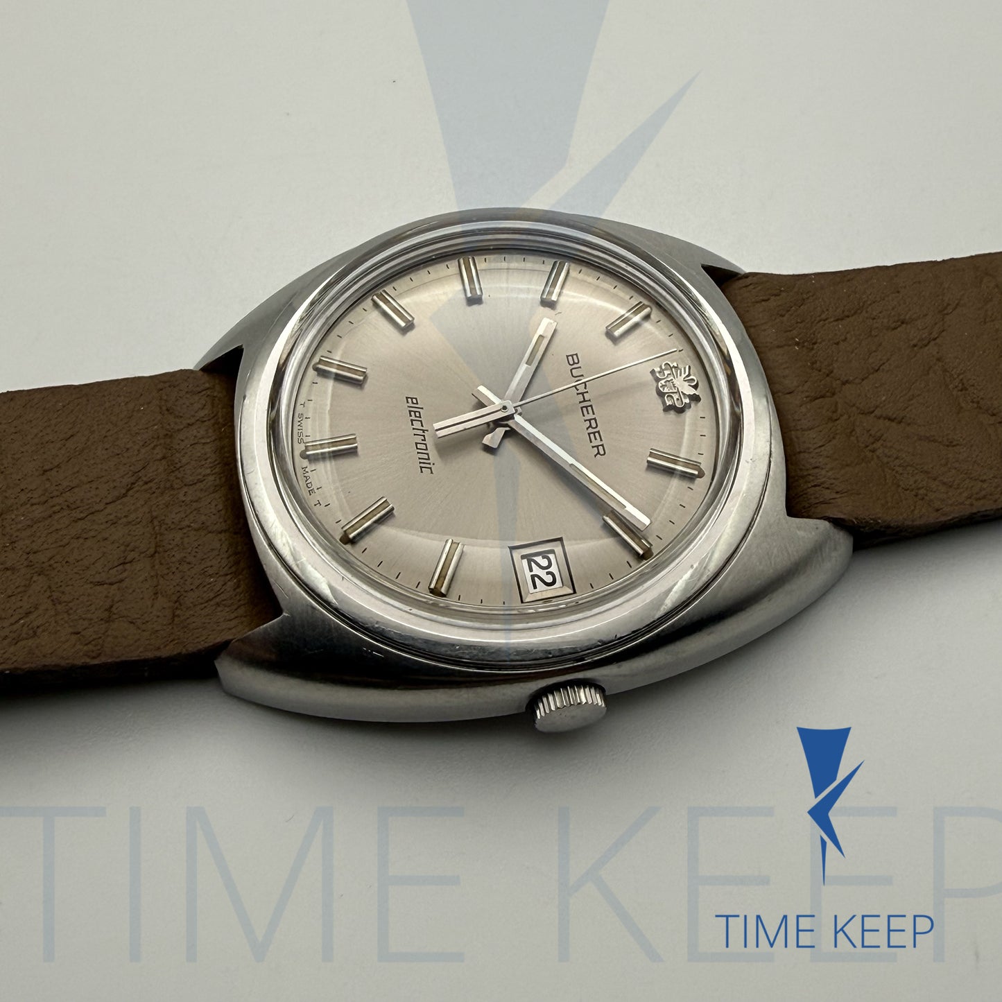 Rare Vintage Bucherer Electronic Men's Watch