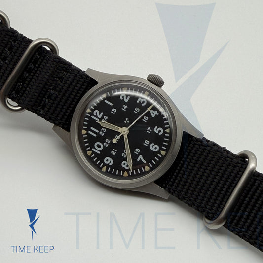 1983 Hamilton Military Issued Mechanical Watch (Mil-W-46374B)