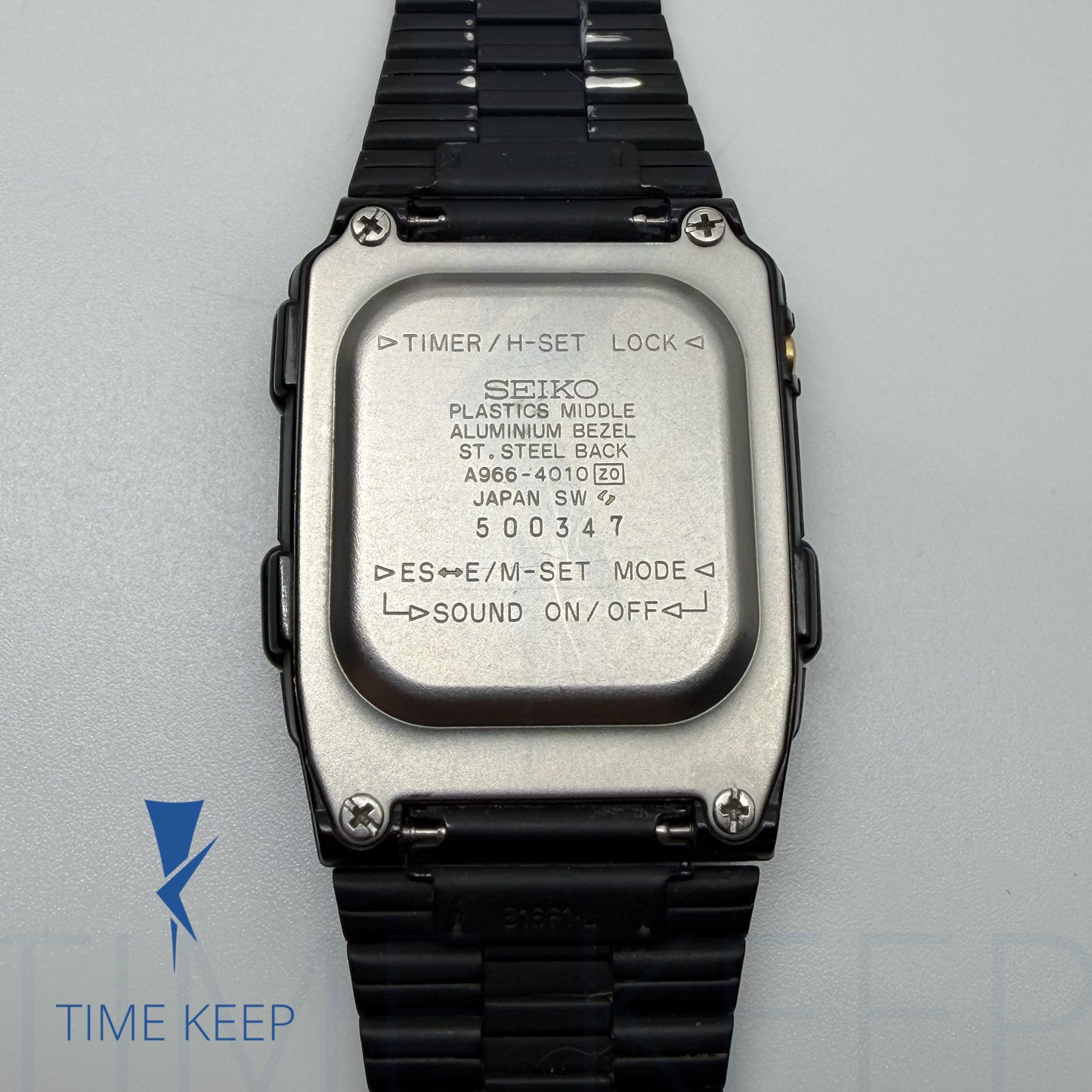 Vintage Seiko Digital Talking Watch A966-4010