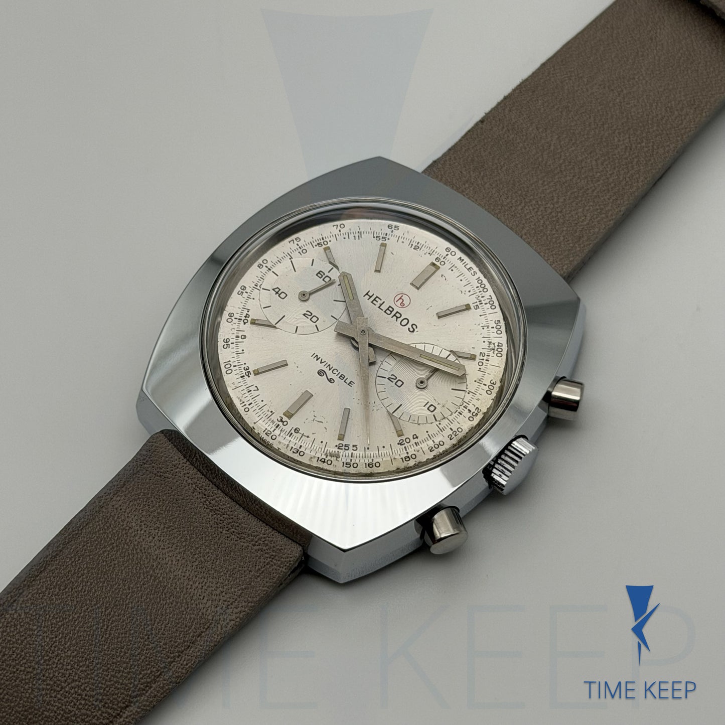 Vintage Helbros Chronograph Valjoux 7733