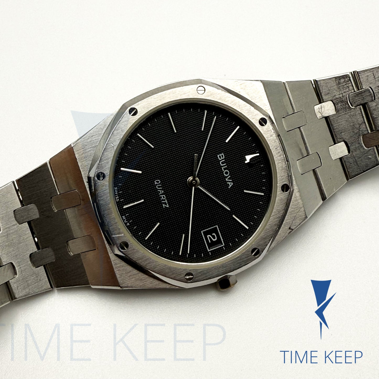 1981 Bulova Royal Oak Quartz Men's Watch