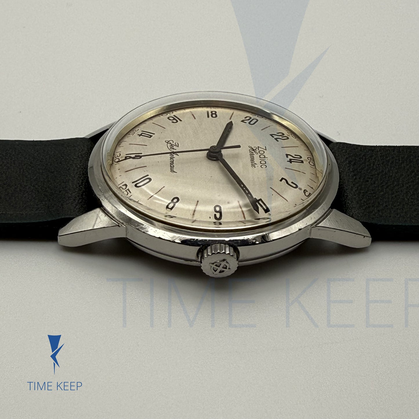 Vintage Zodiac Hermetic Jet-Aeronaut 24 Hour Dial