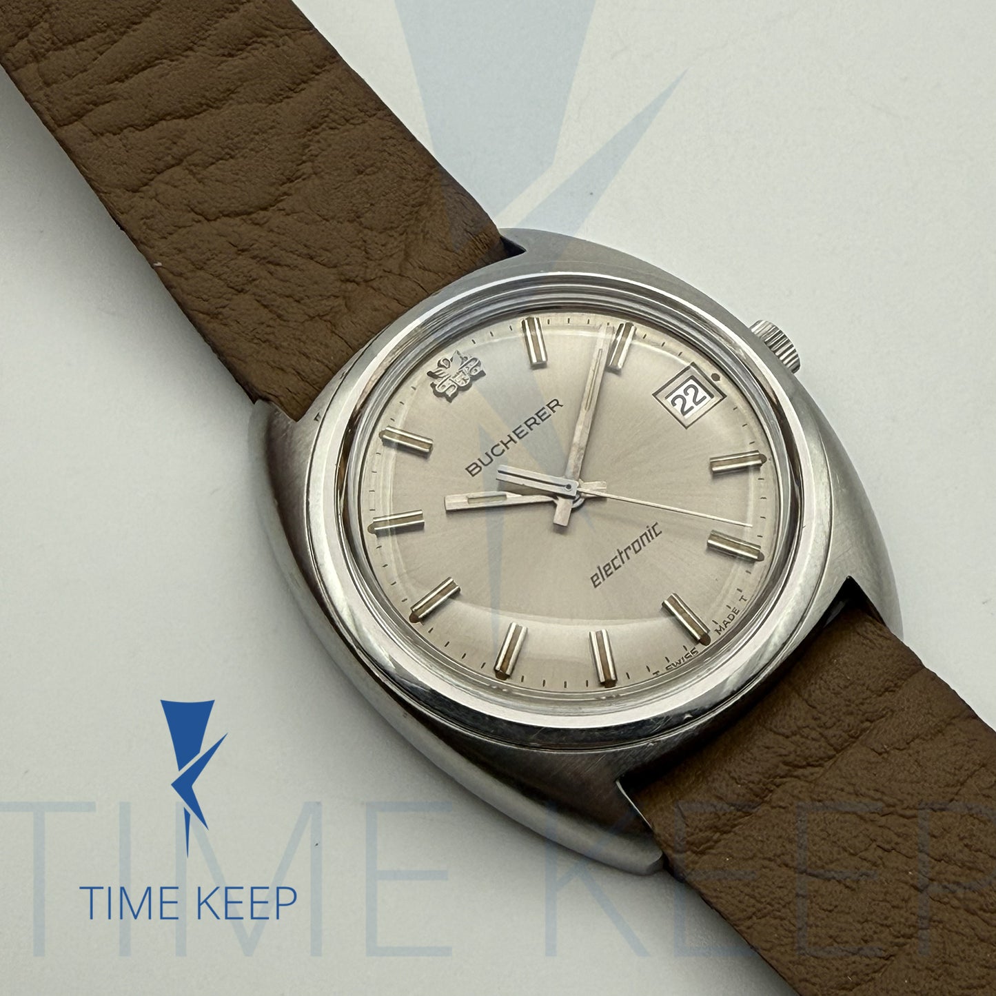 Rare Vintage Bucherer Electronic Men's Watch