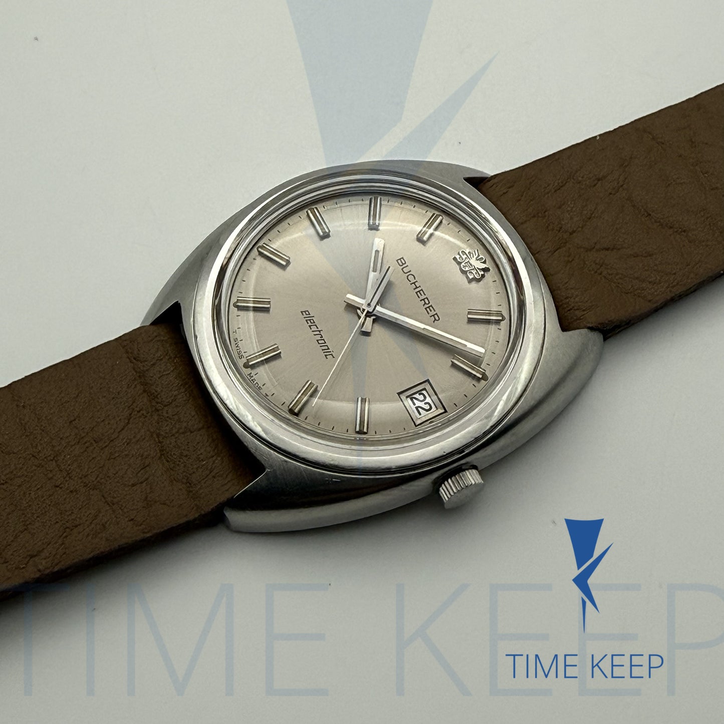 Rare Vintage Bucherer Electronic Men's Watch