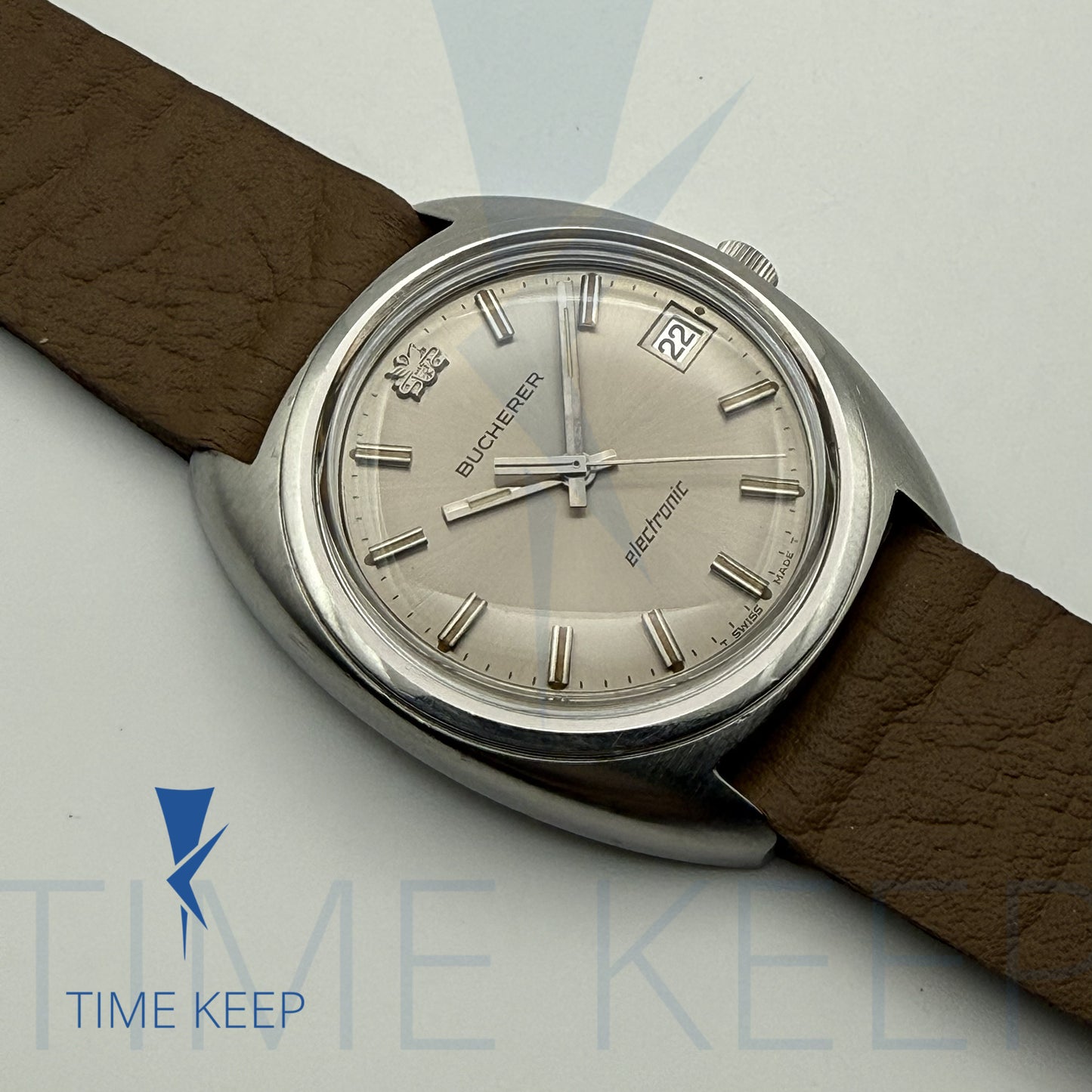 Rare Vintage Bucherer Electronic Men's Watch